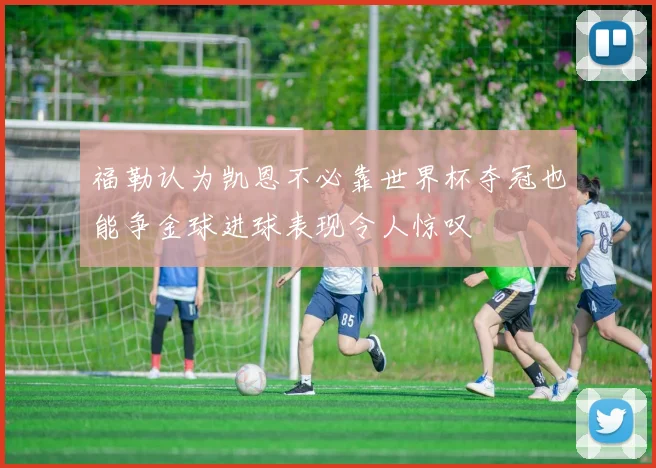 福勒认为凯恩不必靠世界杯夺冠也能争金球进球表现令人惊叹